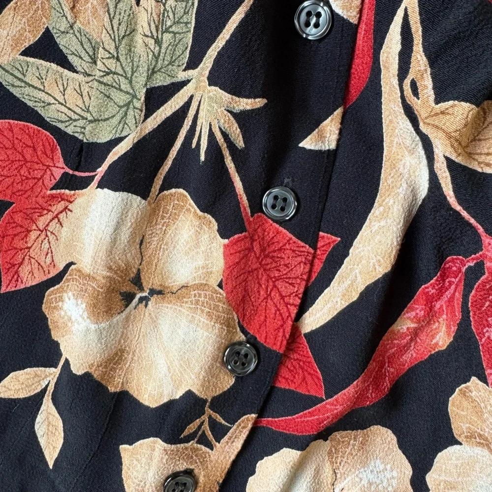 Floral Print‎ button front Skirt Alfred Dunner 6P